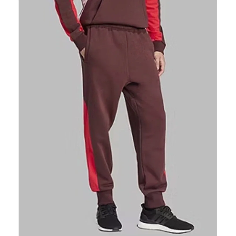 Adidas Mens Drawstring Waist Regular Fit Big & Tall Fleece Sweatpant 3XLT‎ NWT